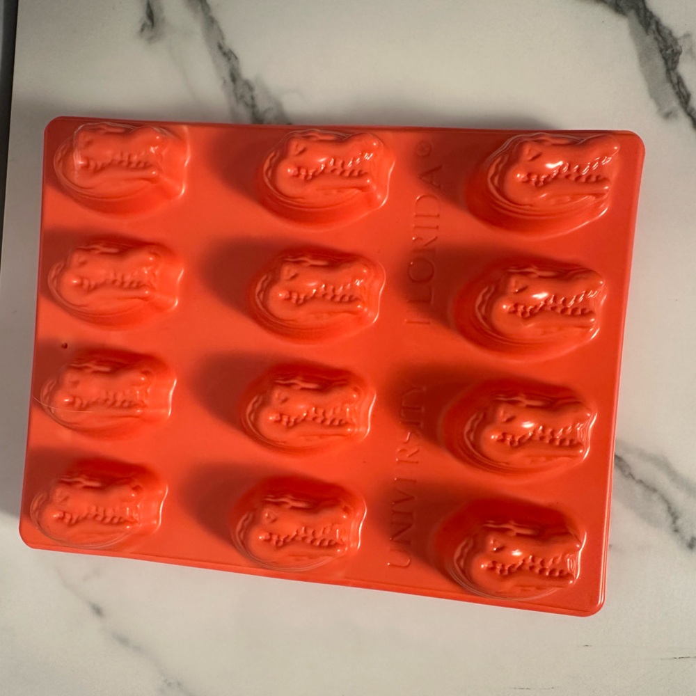 University of Florida Orange Plastic Ice/Jello Shot Tray Gator Logo